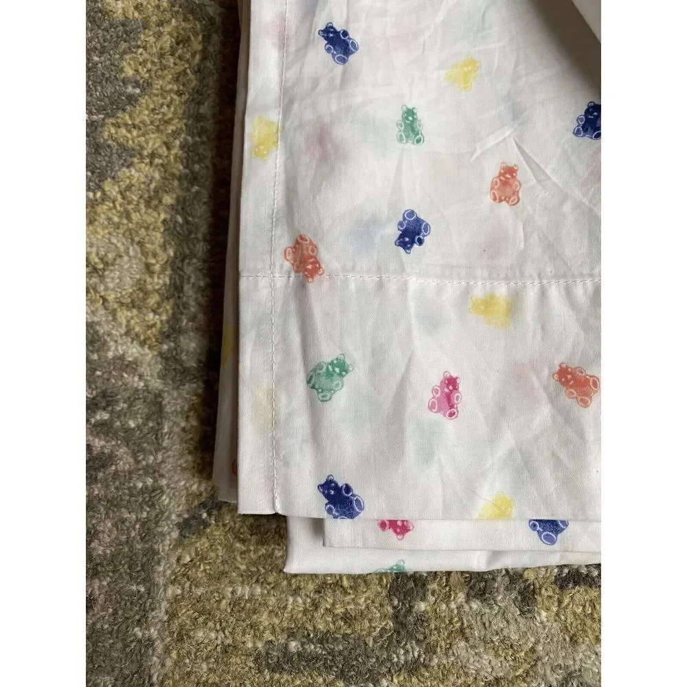 Pottery Barn Teen Teddy Bear Bed Flat Top Sheet